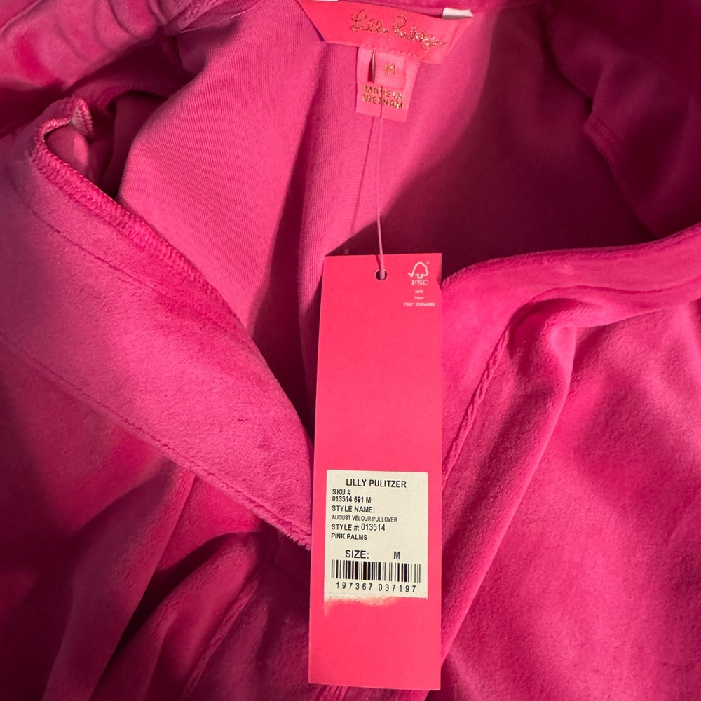 Lilly Pulitzer Fuchsia Pink Sweater - Picture 4 of 4
